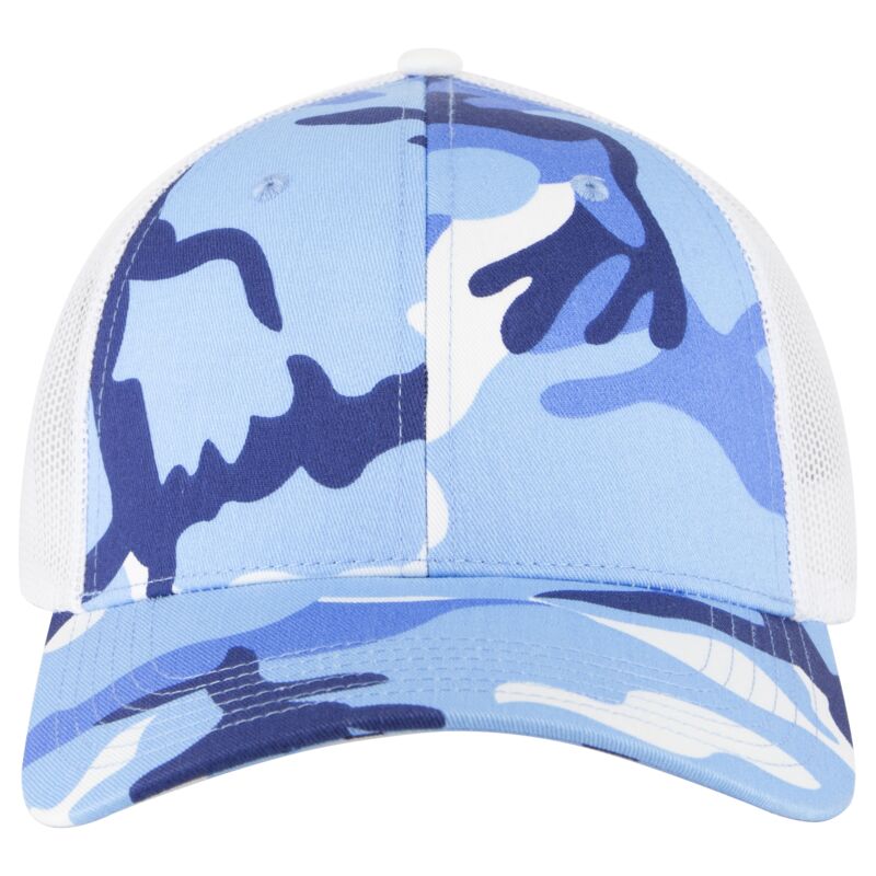 OTTO Cap OTTO CAP Camouflage 6 Panel Low Profile Mesh Back Trucker Hat 105-1247 OTTO CAP Camouflage 6 Panel Low Profile Mesh Back Trucker Hat Thumbnail