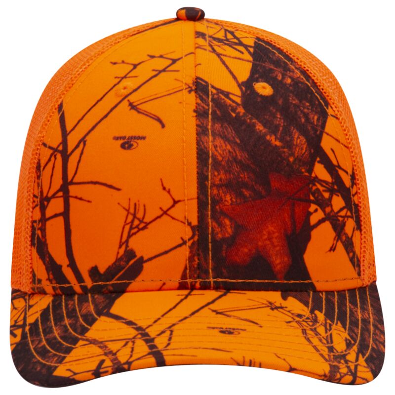 OTTO Cap OTTO CAP Mossy Oak Camouflage 6 Panel Low Profile Mesh Back Trucker Hat 171-1293 OTTO CAP Mossy Oak Camouflage 6 Panel Low Profile Mesh Back Trucker Hat Thumbnail