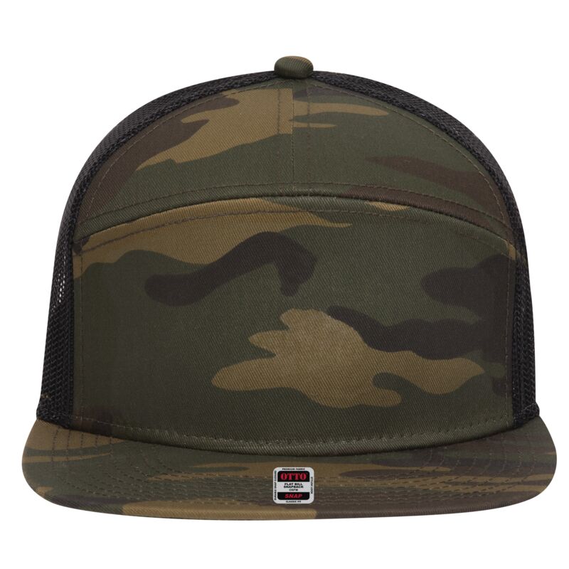 OTTO Cap OTTO CAP "OTTO SNAP" 7 Panel Pro Style Mesh Back Trucker Snapback Hat 172-1298 OTTO CAP "OTTO SNAP" 7 Panel Pro Style Mesh Back Trucker Snapback Hat Thumbnail