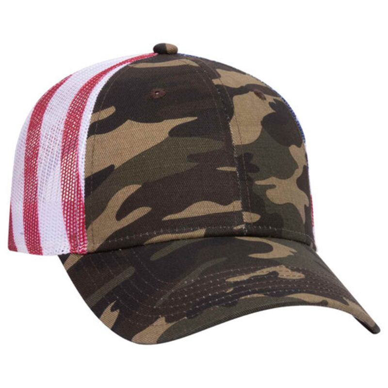 OTTO Cap OTTO CAP 6 Panel Low Profile Mesh Back Trucker Hat 88-1280 OTTO CAP 6 Panel Low Profile Mesh Back Trucker Hat Thumbnail