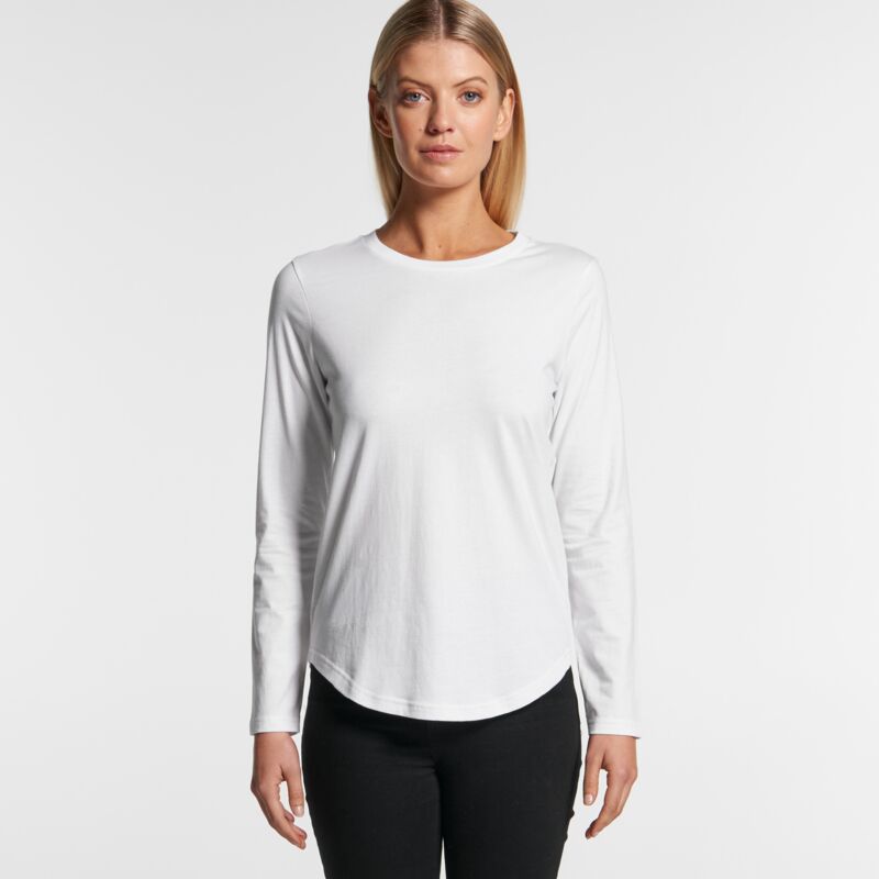 AS Colour WOS CURVE LS TEE 4055 WOS CURVE LS TEE Thumbnail