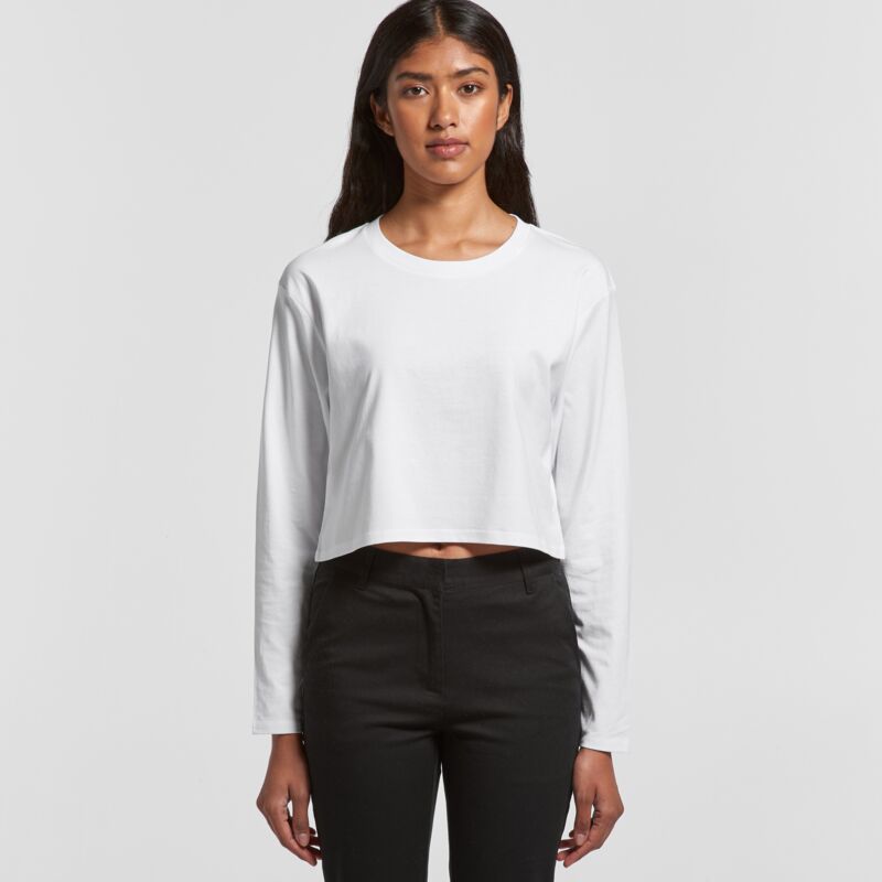 AS Colour CROP LS TEE 4058 CROP LS TEE Thumbnail