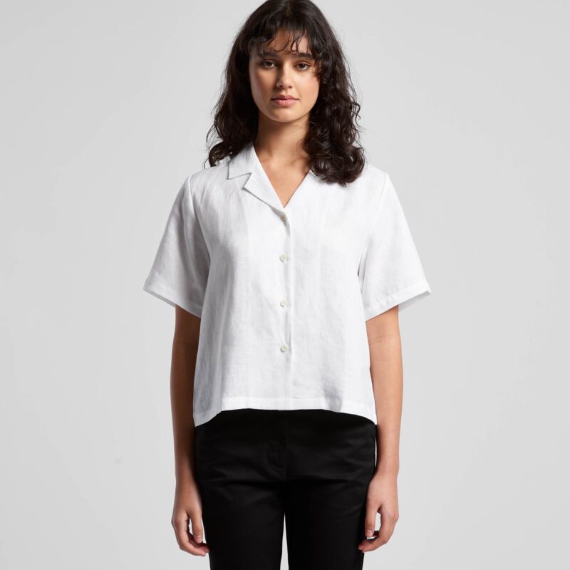 AS Colour WOS LINEN SS SHIRT 4420 WOS LINEN SS SHIRT Thumbnail