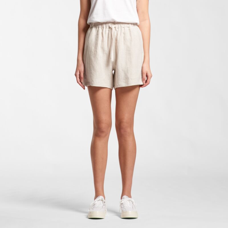 AS Colour WOS LINEN SHORTS 4919 WOS LINEN SHORTS Thumbnail