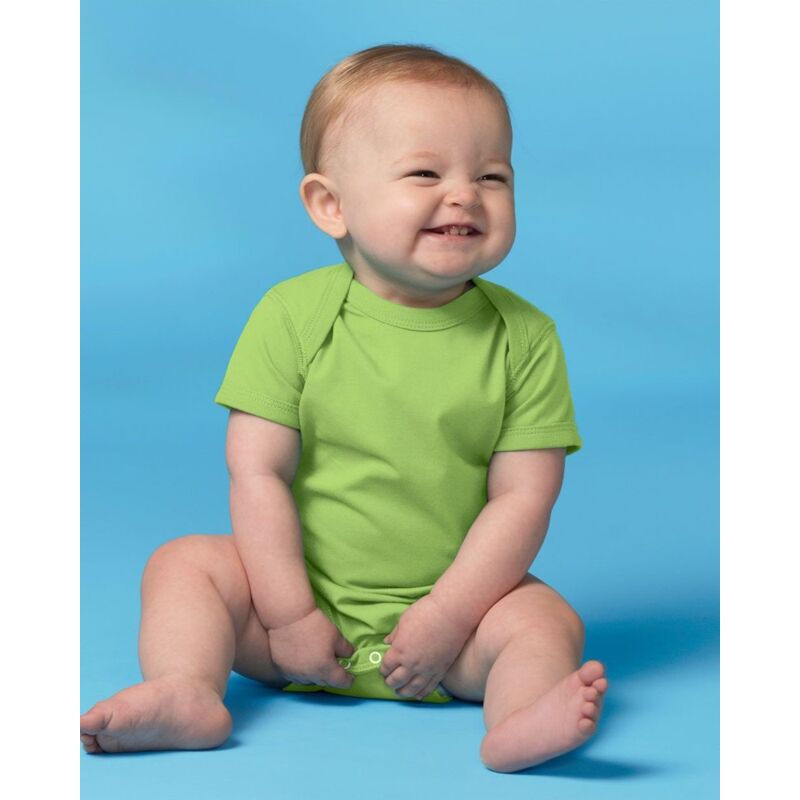 Rabbit Skins Infant Fine Jersey Bodysuit 4424 Infant Fine Jersey Bodysuit Thumbnail