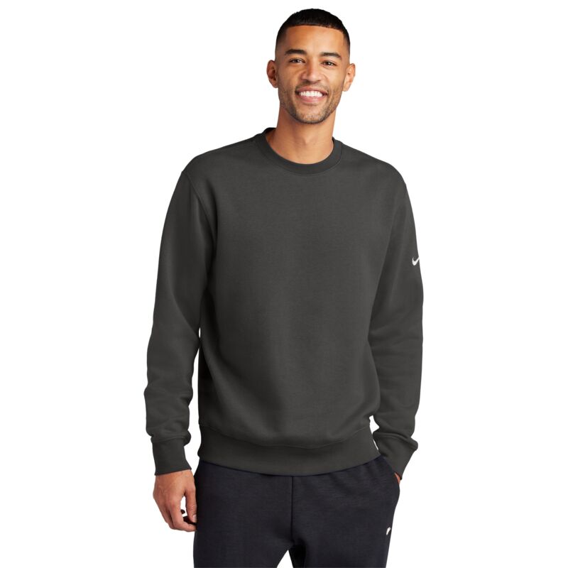 Nike Club Fleece Sleeve Swoosh Crew NKFD9863 Club Fleece Sleeve Swoosh Crew Thumbnail