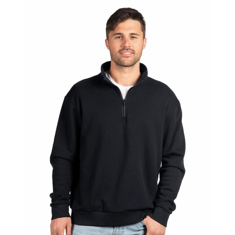 Next Level Apparel Fleece Quarter-Zip Pullover 9643 Fleece Quarter-Zip Pullover Thumbnail