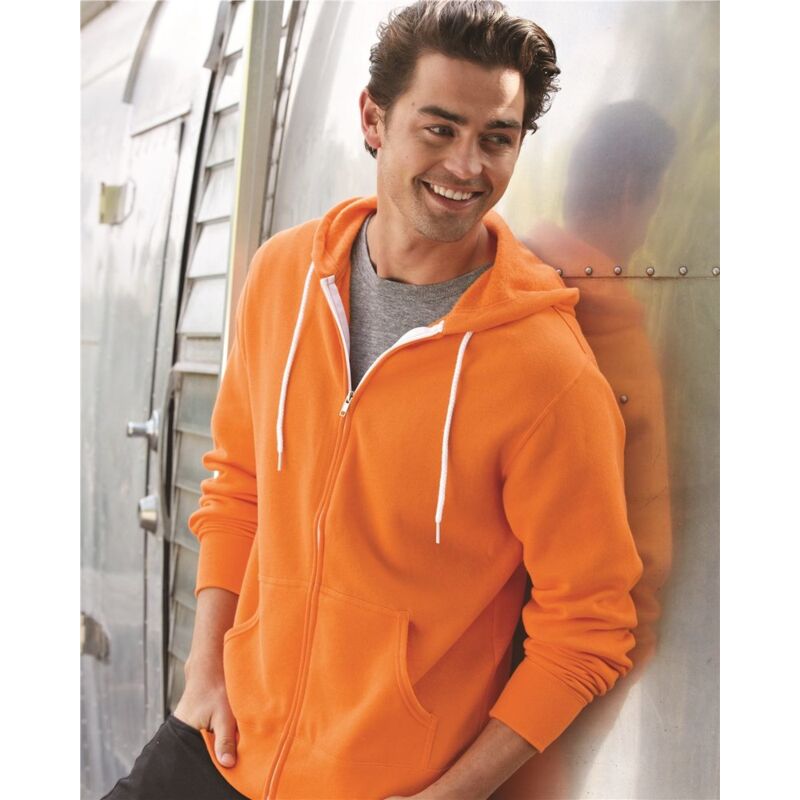Independent Trading Co. Unisex Hooded Full-Zip Sweatshirt AFX90UNZ Unisex Hooded Full-Zip Sweatshirt Thumbnail