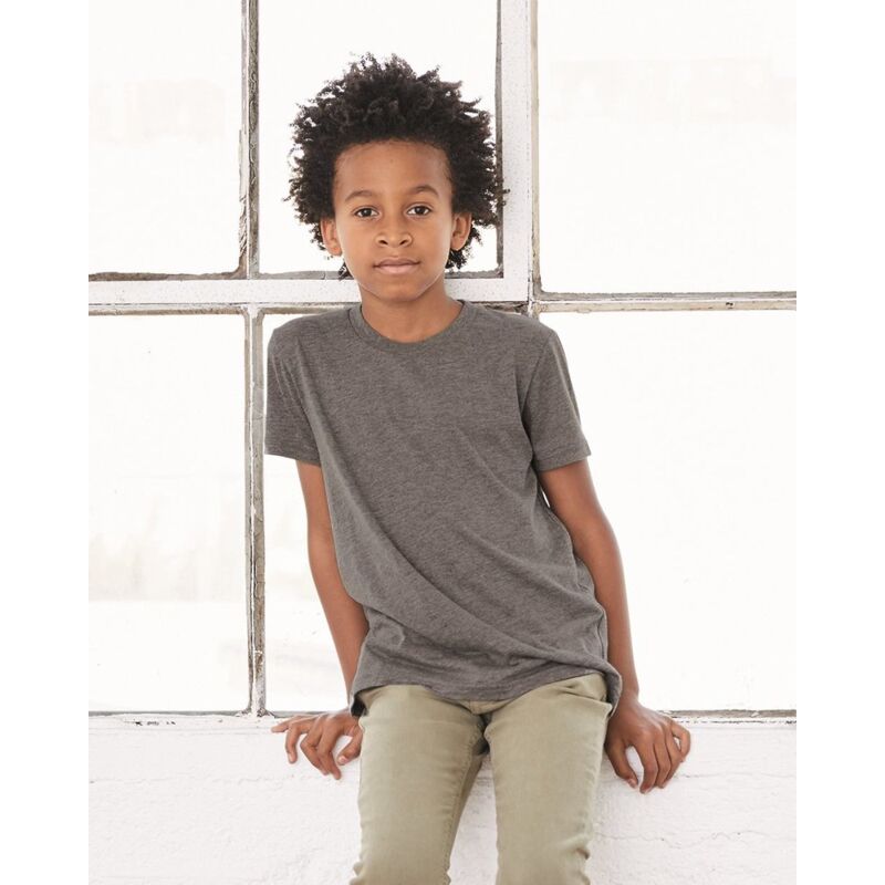 Bella + Canvas Youth Triblend Jersey Short Sleeve Tee 3413Y Youth Triblend Jersey Short Sleeve Tee Thumbnail