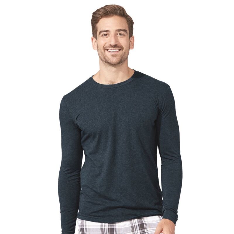 Next Level Apparel Triblend Long Sleeve Crew 6071 Triblend Long Sleeve Crew Thumbnail