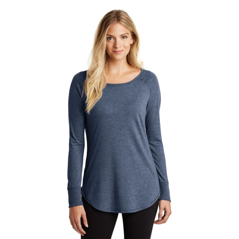 District ® Women's Perfect Tri ® Long Sleeve Tunic Tee DT132L ® Women's Perfect Tri ® Long Sleeve Tunic Tee Thumbnail
