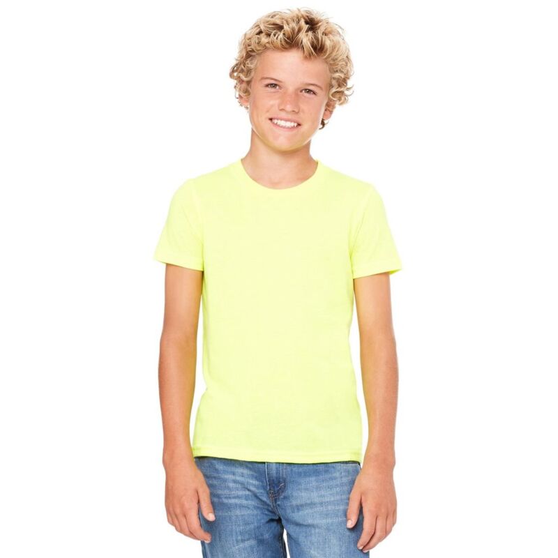 Bella + Canvas Bella Canvas Youth Unisex Jersey Short Sleeve Tee 3001Y Bella Canvas Youth Unisex Jersey Short Sleeve Tee Thumbnail