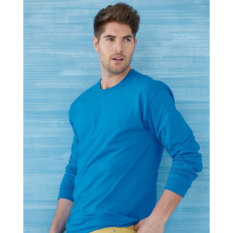 Gildan Ultra Cotton Long Sleeve T-Shirt 2400 Ultra Cotton Long Sleeve T-Shirt Thumbnail