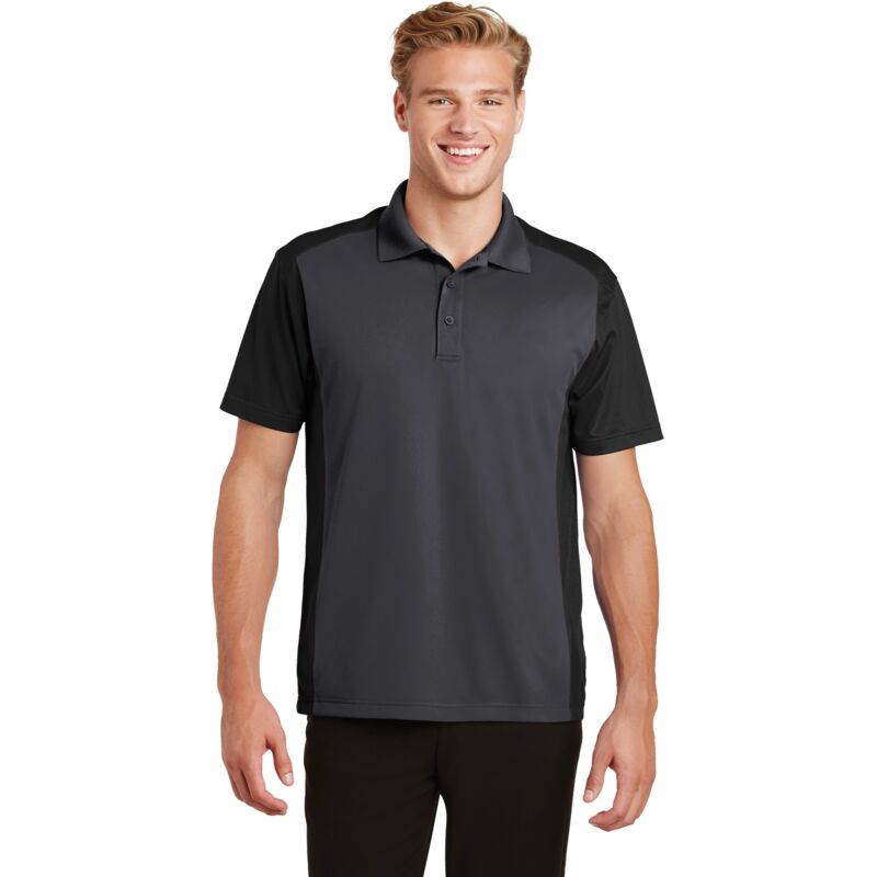 Sport Tek Colorblock Micropique Sport Wick ® Polo ST652 Colorblock Micropique Sport Wick ® Polo Thumbnail