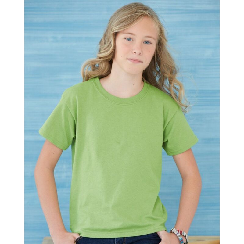 Gildan Heavy Cotton Youth T-Shirt 5000B Heavy Cotton Youth T-Shirt Thumbnail