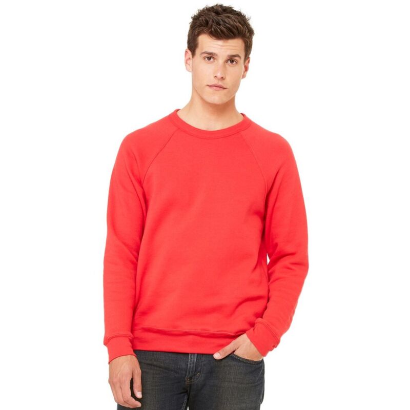 Bella + Canvas Unisex Sponge Fleece Raglan Sweatshirt 3901 Unisex Sponge Fleece Raglan Sweatshirt Thumbnail