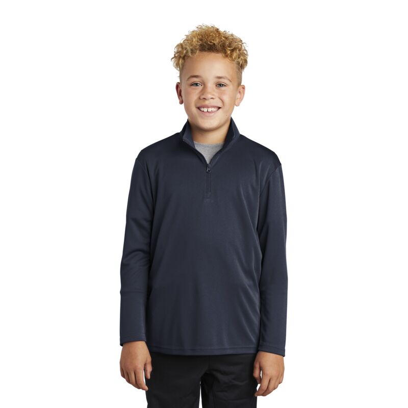 Sport Tek ® Youth PosiCharge ® Competitor ™ 1/4 Zip Pullover YST357 ® Youth PosiCharge ® Competitor ™ 1/4 Zip Pullover Thumbnail
