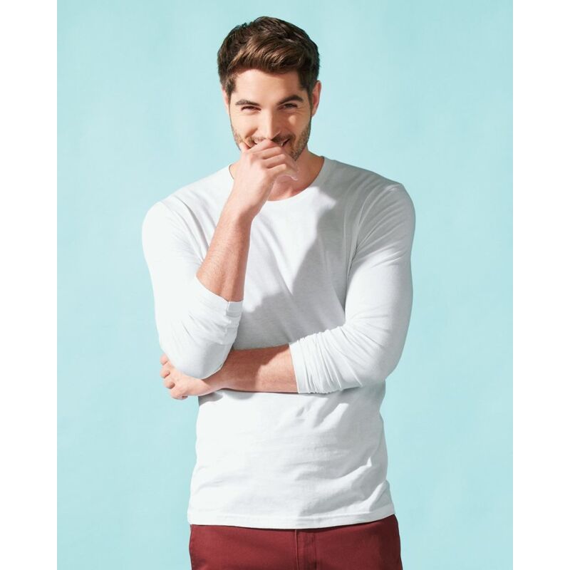 Next Level Apparel Cotton Long Sleeve Crew 3601 Cotton Long Sleeve Crew Thumbnail