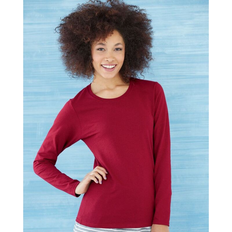Gildan Heavy Cotton™ Women’s Long Sleeve T-Shirt 5400L Heavy Cotton™ Women’s Long Sleeve T-Shirt Thumbnail