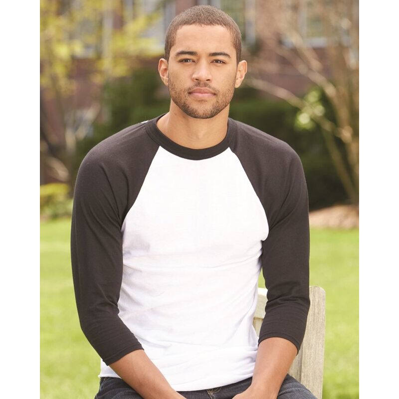 Augusta Sportswear Three-Quarter Raglan Sleeve Baseball Jersey 4420 Three-Quarter Raglan Sleeve Baseball Jersey Thumbnail