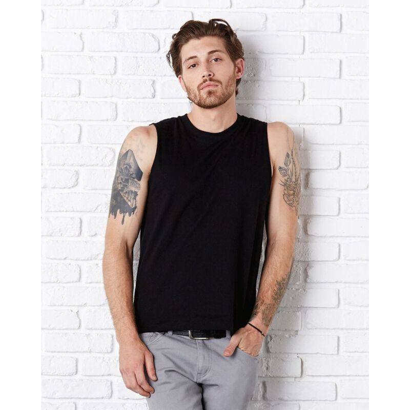 Bella + Canvas Unisex Jersey Muscle Tank 3483 Unisex Jersey Muscle Tank Thumbnail