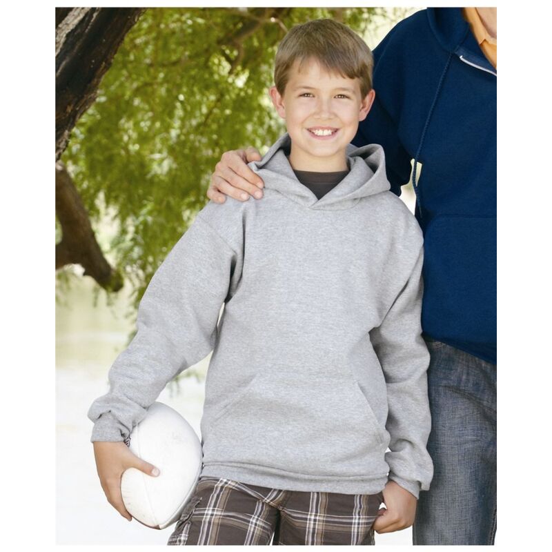 Champion Double Dry Eco® Youth Hooded Sweatshirt S790 Double Dry Eco® Youth Hooded Sweatshirt Thumbnail