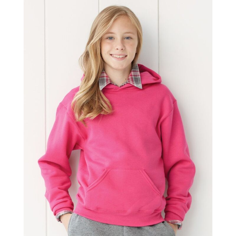 Jerzees NuBlend® Youth Hooded Sweatshirt 996YR NuBlend® Youth Hooded Sweatshirt Thumbnail