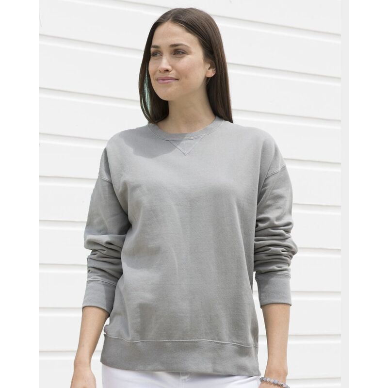 ComfortWash by Hanes Garment Dyed Unisex Crewneck Sweatshirt GDH400 Garment Dyed Unisex Crewneck Sweatshirt Thumbnail