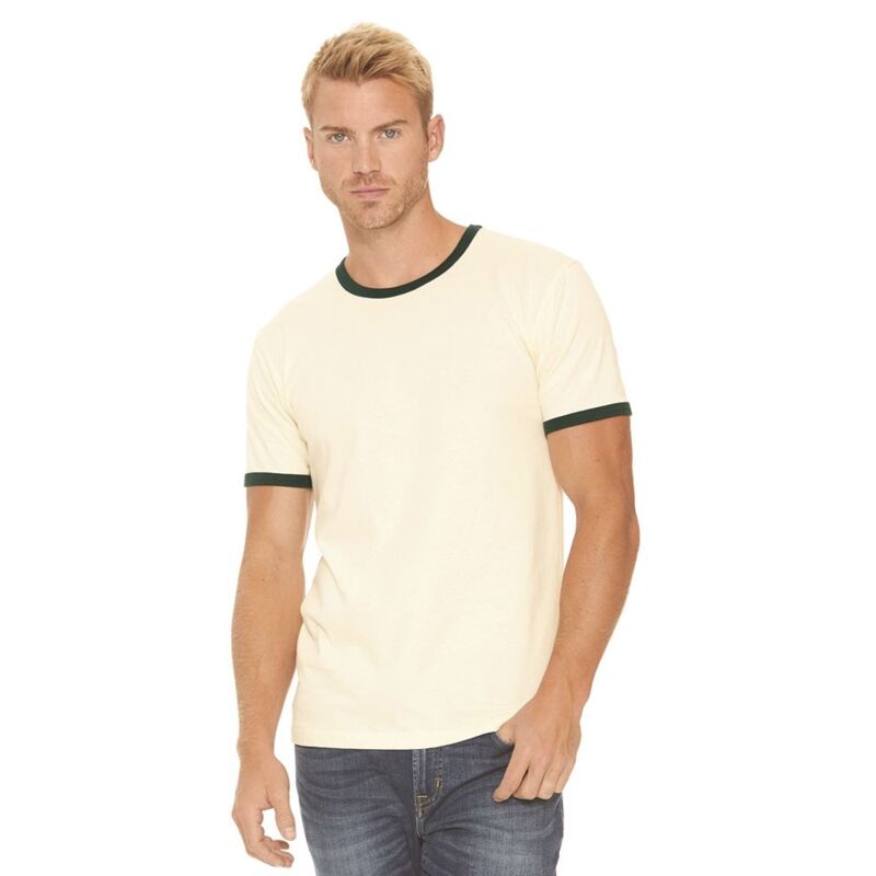 Next Level Apparel Unisex Fine Jersey Ringer 3604 Unisex Fine Jersey Ringer Thumbnail
